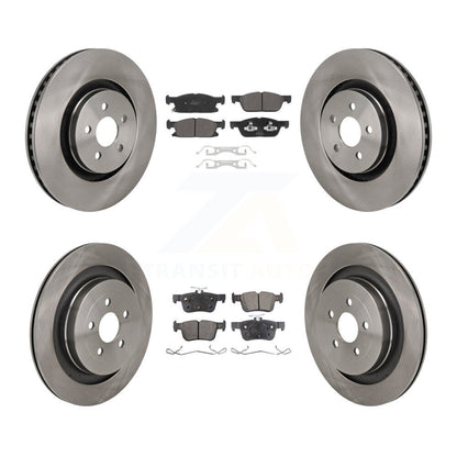 Disc Rotors and Semi-Metallic Brake Pads Kit-K8F-104127 - Kit.bestparts.ca