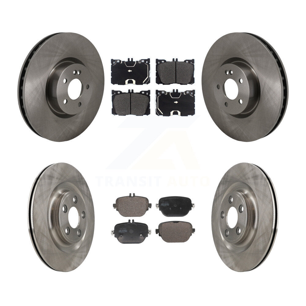 Disc Rotors and Semi-Metallic Brake Pads Kit-K8F-104135