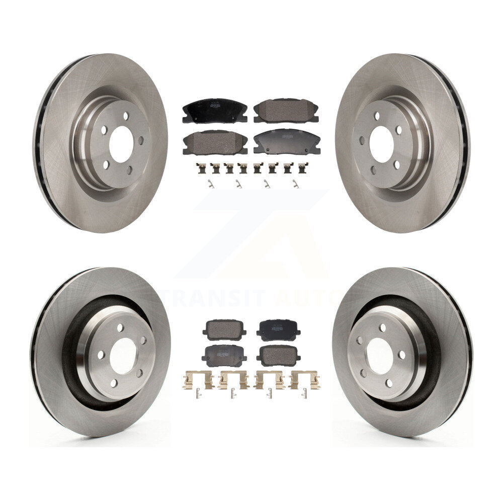 Disc Rotors and Semi-Metallic Brake Pads Kit-K8F-104136 - Kit.bestparts.ca Kit.bestparts.ca