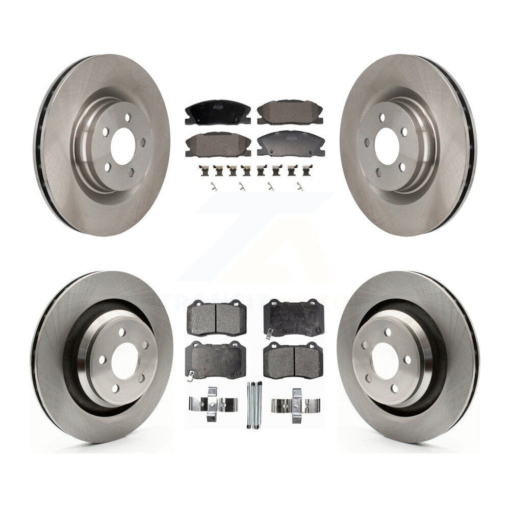 Disc Rotors and Semi-Metallic Brake Pads Kit-K8F-104137 - Kit.bestparts.ca