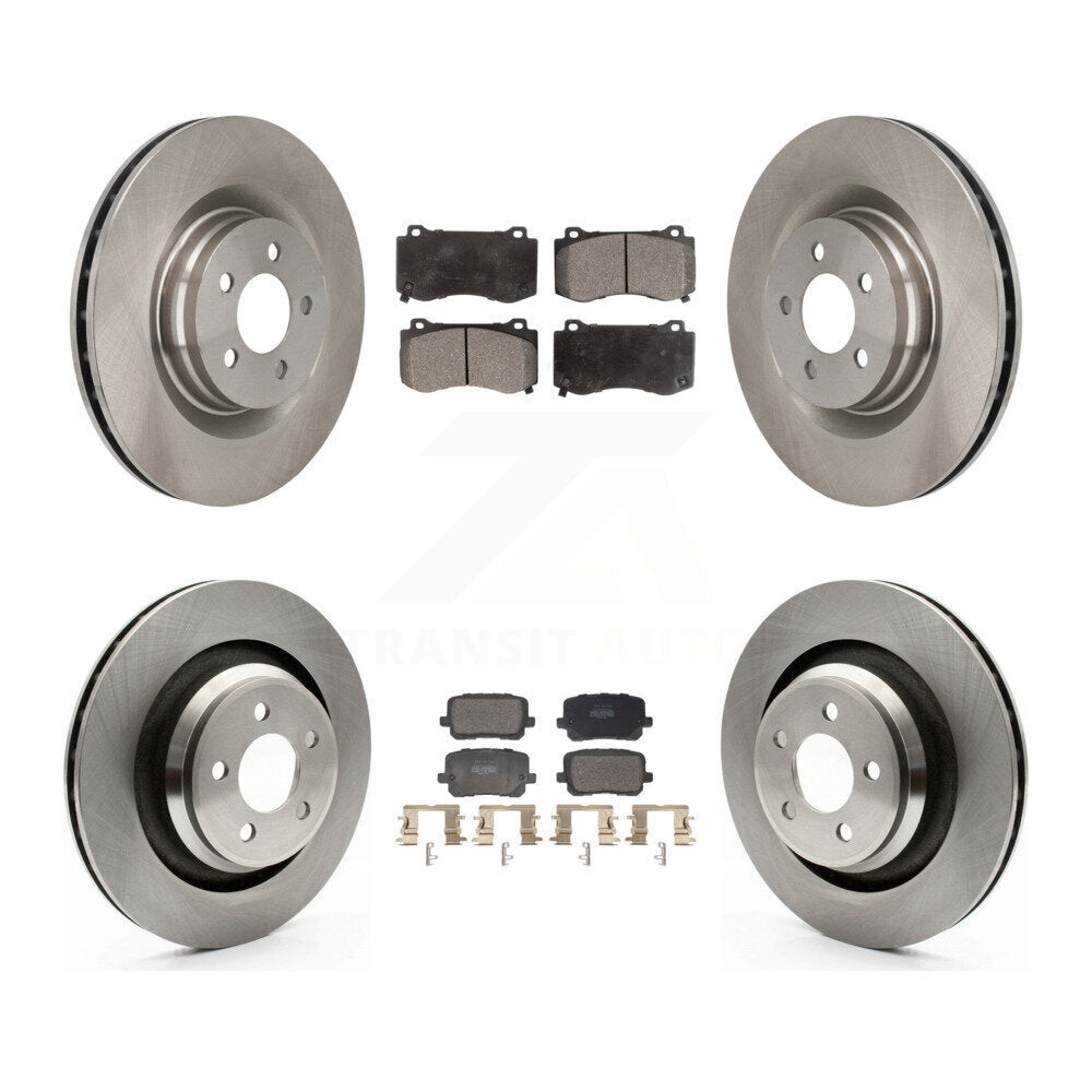 Disc Rotors and Semi-Metallic Brake Pads Kit-K8F-104138 - Kit.bestparts.ca