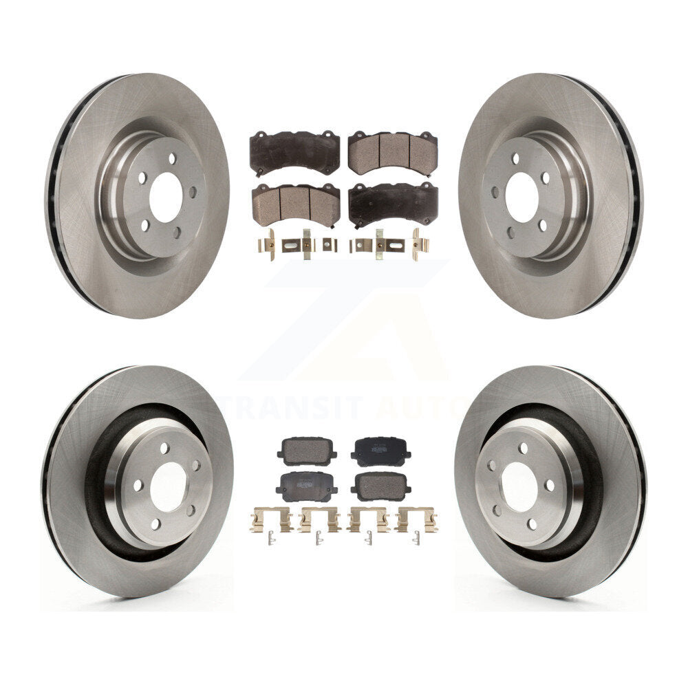 Disc Rotors and Semi-Metallic Brake Pads Kit-K8F-104140 - Kit.bestparts.ca