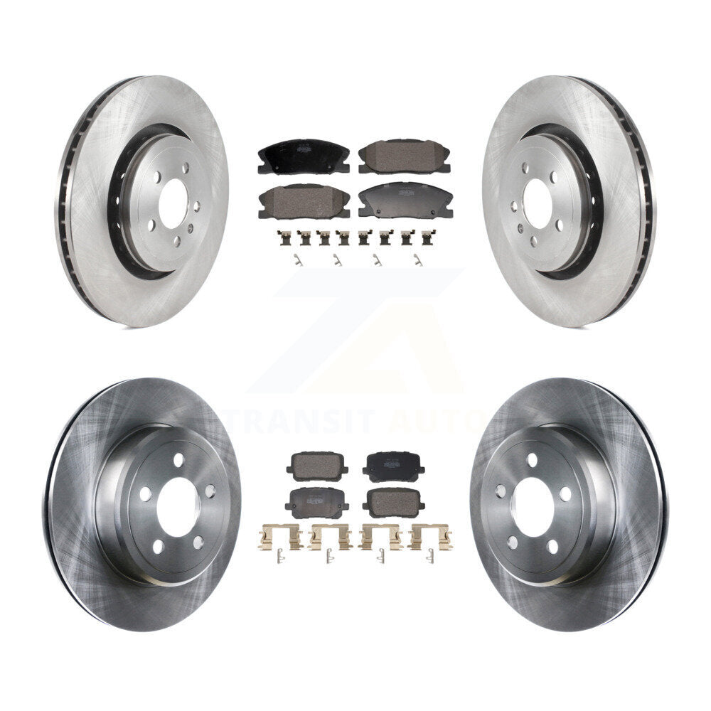 Disc Rotors and Semi-Metallic Brake Pads Kit-K8F-104141 - Kit.bestparts.ca
