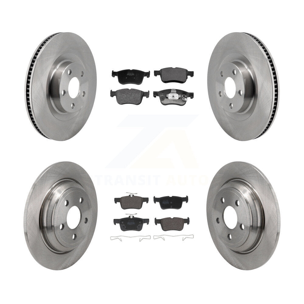 Disc Rotors and Semi-Metallic Brake Pads Kit-K8F-104152 - Kit.bestparts.ca
