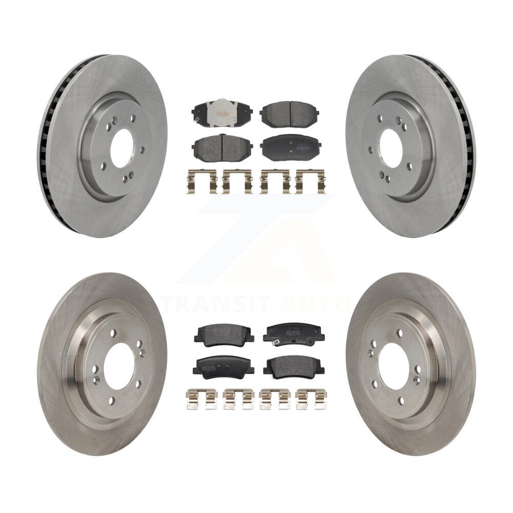 Disc Rotors and Semi-Metallic Brake Pads Kit-K8F-104154 - Kit.bestparts.ca Kit.bestparts.ca