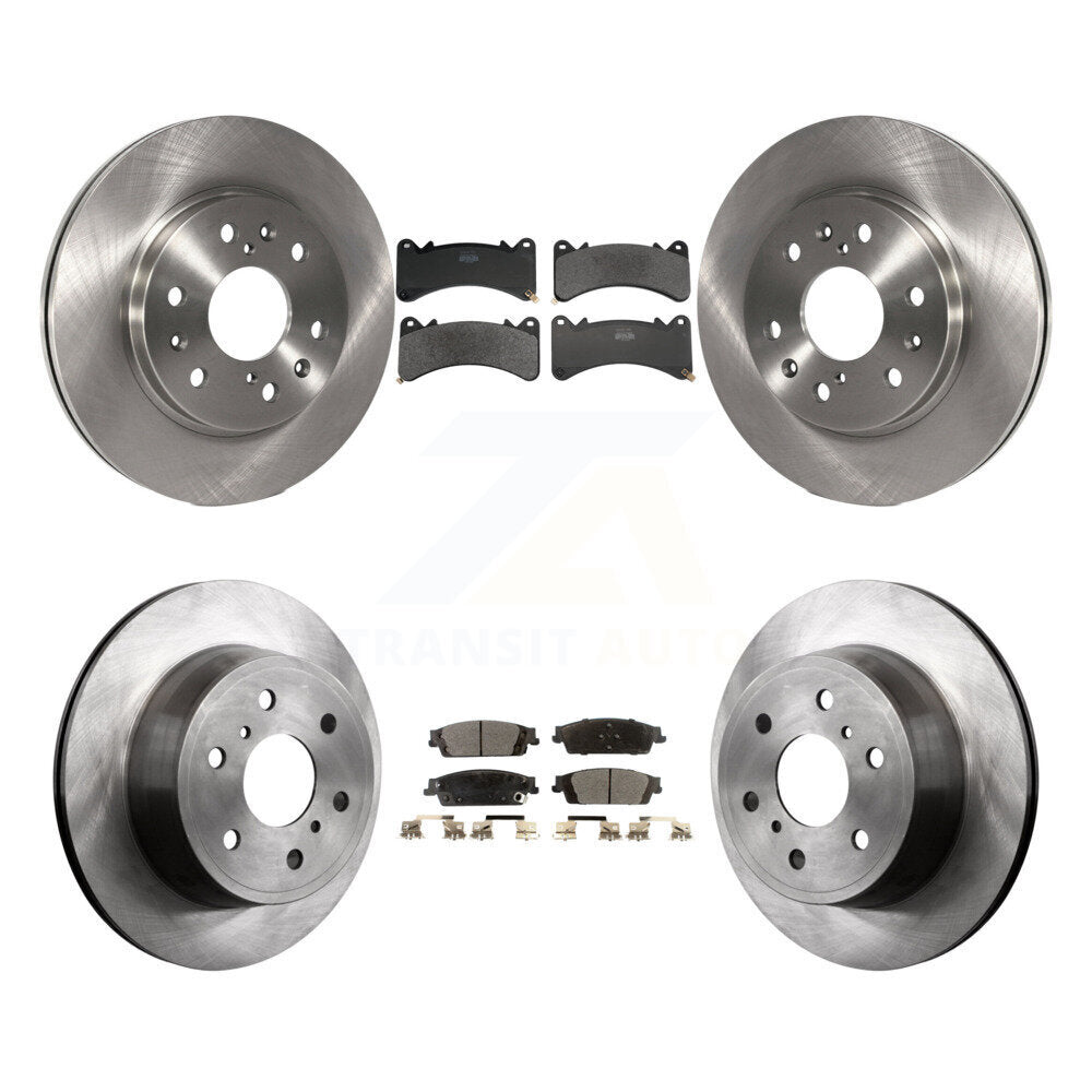 Disc Rotors and Semi-Metallic Brake Pads Kit-K8F-104155 - Kit.bestparts.ca