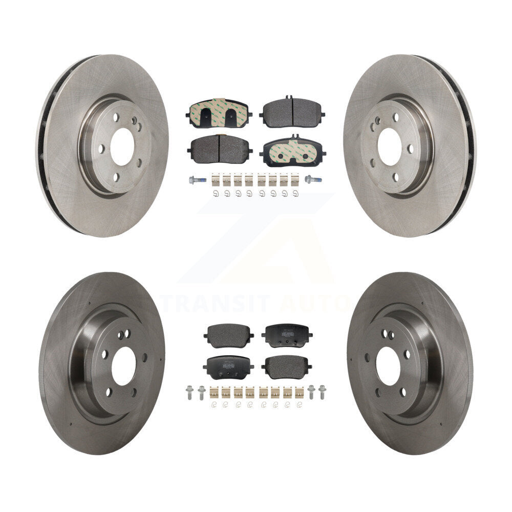 Disc Rotors and Semi-Metallic Brake Pads Kit-K8F-104158