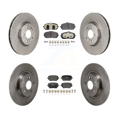 Disc Rotors and Semi-Metallic Brake Pads Kit-K8F-104158