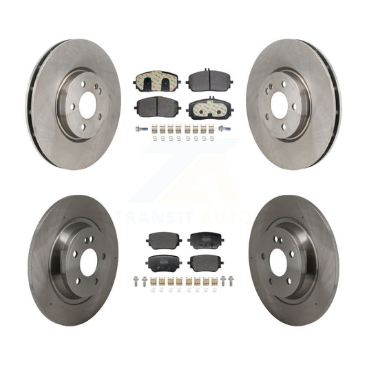 Disc Rotors and Semi-Metallic Brake Pads Kit-K8F-104158