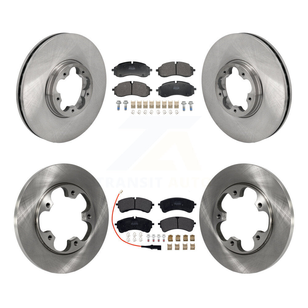 Disc Rotors and Semi-Metallic Brake Pads Kit-K8F-104162 - Kit.bestparts.ca