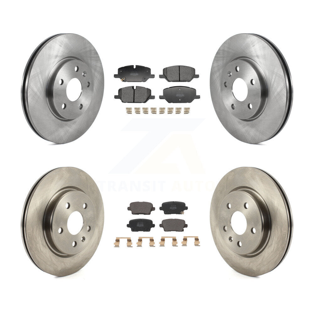 Disc Rotors and Semi-Metallic Brake Pads Kit-K8F-104164 - Kit.bestparts.ca