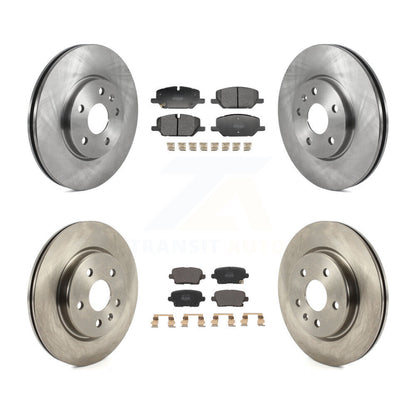 Disc Rotors and Semi-Metallic Brake Pads Kit-K8F-104164 - Kit.bestparts.ca