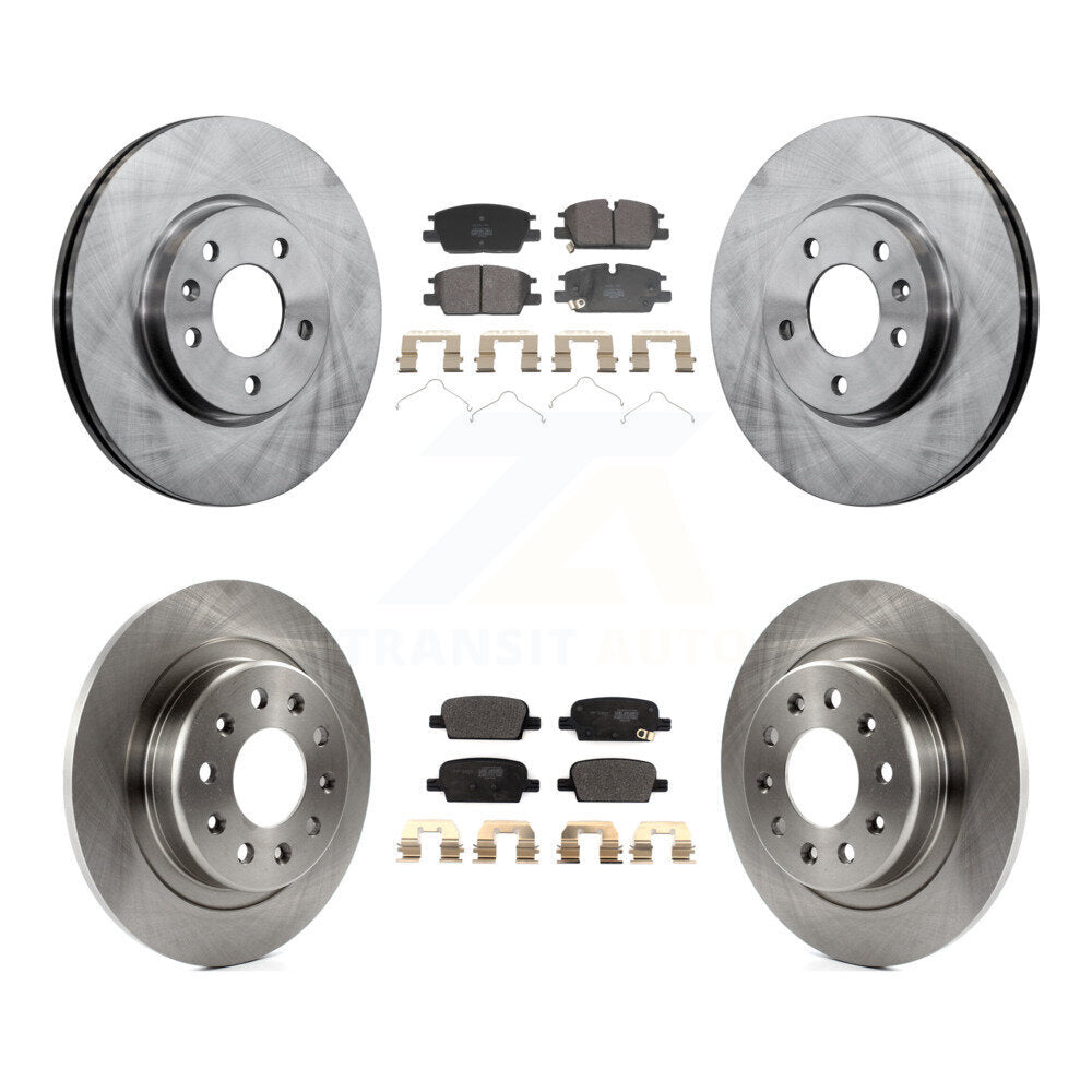 Disc Rotors and Semi-Metallic Brake Pads Kit-K8F-104168 - Kit.bestparts.ca