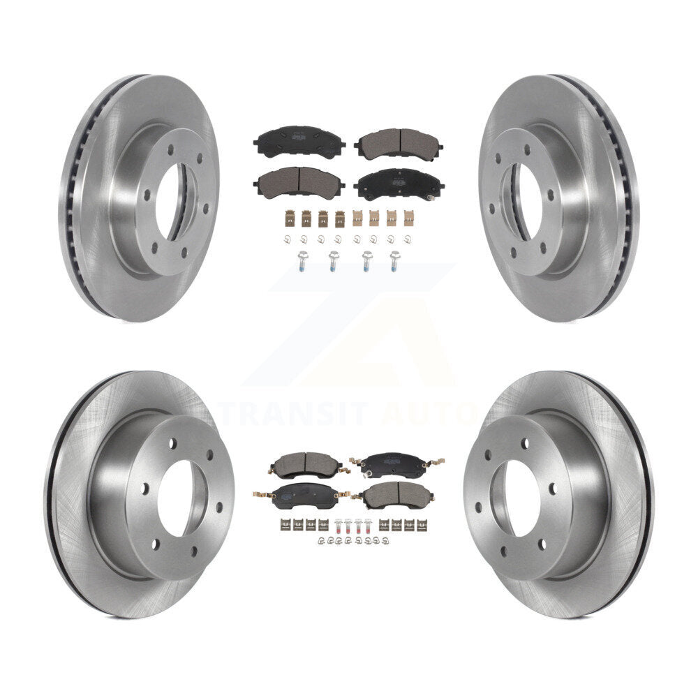 Disc Rotors and Semi-Metallic Brake Pads Kit-K8F-104175