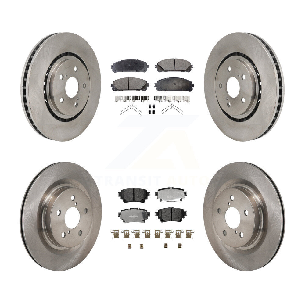 Disc Rotors and Semi-Metallic Brake Pads Kit-K8F-104188 - Kit.bestparts.ca