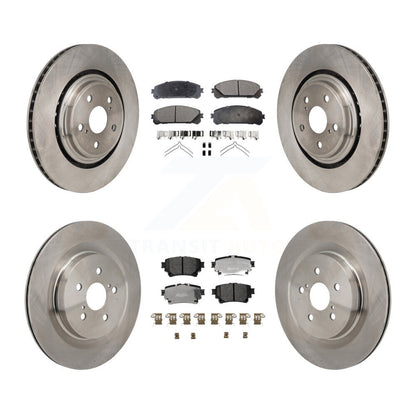 Disc Rotors and Semi-Metallic Brake Pads Kit-K8F-104189 - Kit.bestparts.ca