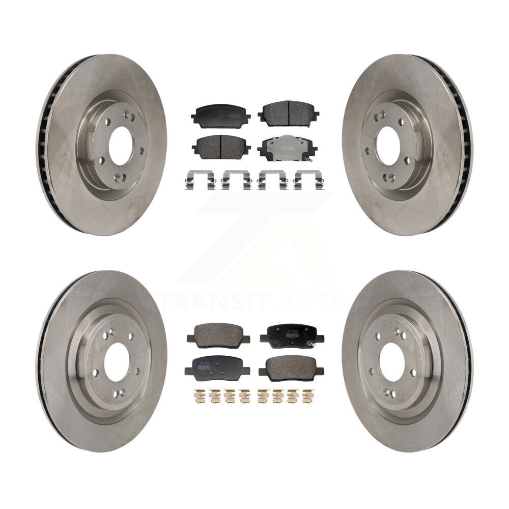 Disc Rotors and Semi-Metallic Brake Pads Kit-K8F-104196 - Kit.bestparts.ca Kit.bestparts.ca