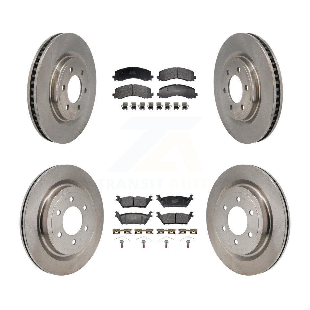 Disc Rotors and Semi-Metallic Brake Pads Kit-K8F-104198 - Kit.bestparts.ca Kit.bestparts.ca