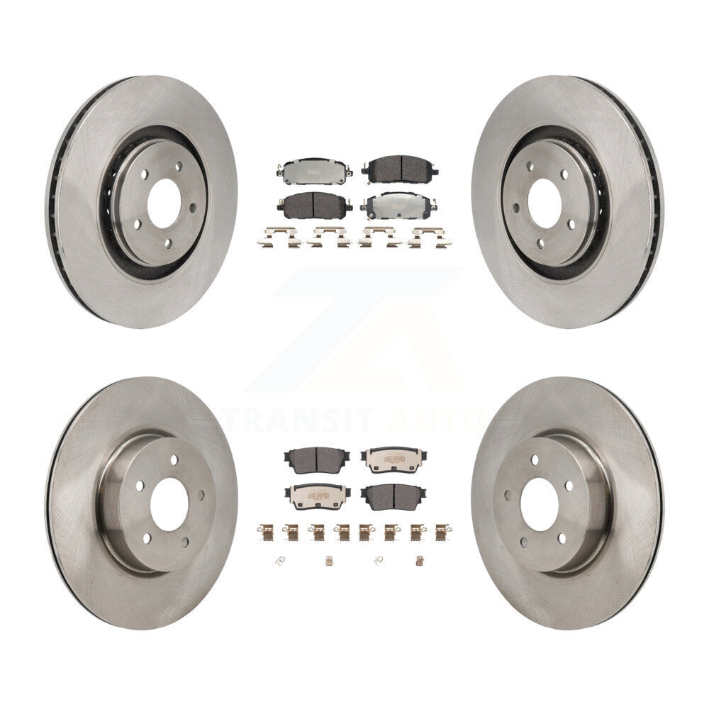 Disc Rotors and Semi-Metallic Brake Pads Kit-K8F-104204 - Kit.bestparts.ca Kit.bestparts.ca