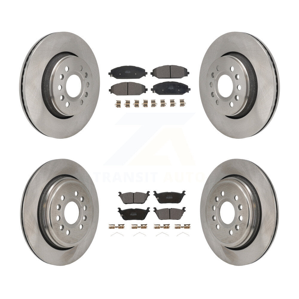 Disc Rotors and Semi-Metallic Brake Pads Kit-K8F-104211 - Kit.bestparts.ca