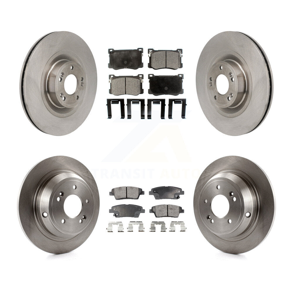 Disc Rotors and Semi-Metallic Brake Pads Kit-K8F-104213 - Kit.bestparts.ca