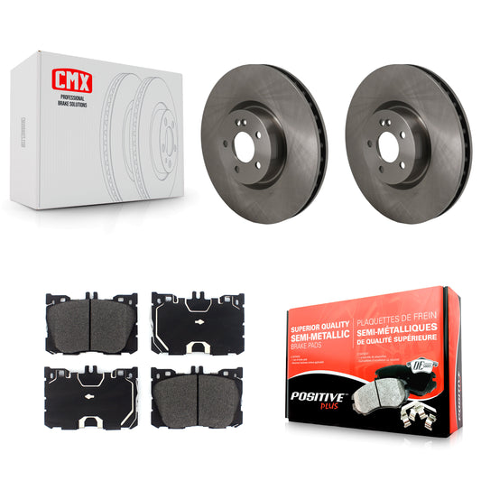 Disc Rotors and Semi-Metallic Brake Pads Kit-K8F-104224