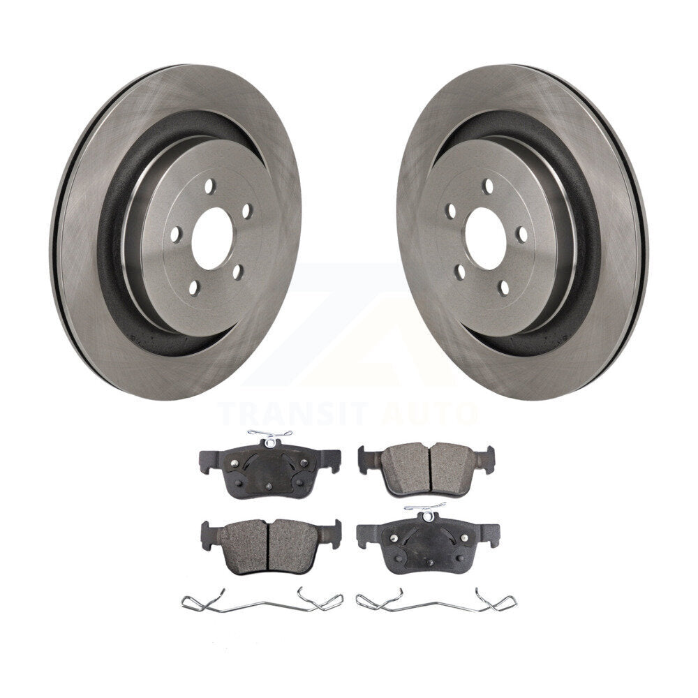 Disc Rotors and Semi-Metallic Brake Pads Kit-K8F-104288 - Kit.bestparts.ca