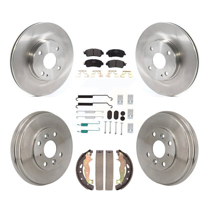 Disc Rotors and Semi-Metallic Brake Pads Kit-K8F-104336 - Kit.bestparts.ca