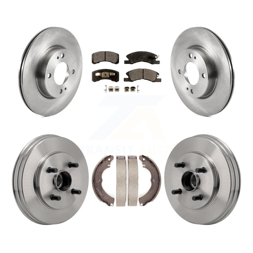 Disc Rotors and Semi-Metallic Brake Pads Kit-K8F-104340 - Kit.bestparts.ca Kit.bestparts.ca