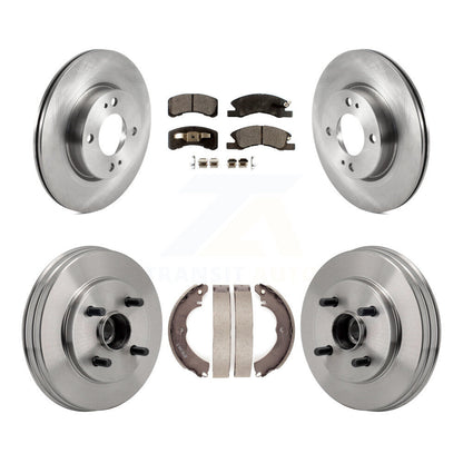 Disc Rotors and Semi-Metallic Brake Pads Kit-K8F-104340 - Kit.bestparts.ca