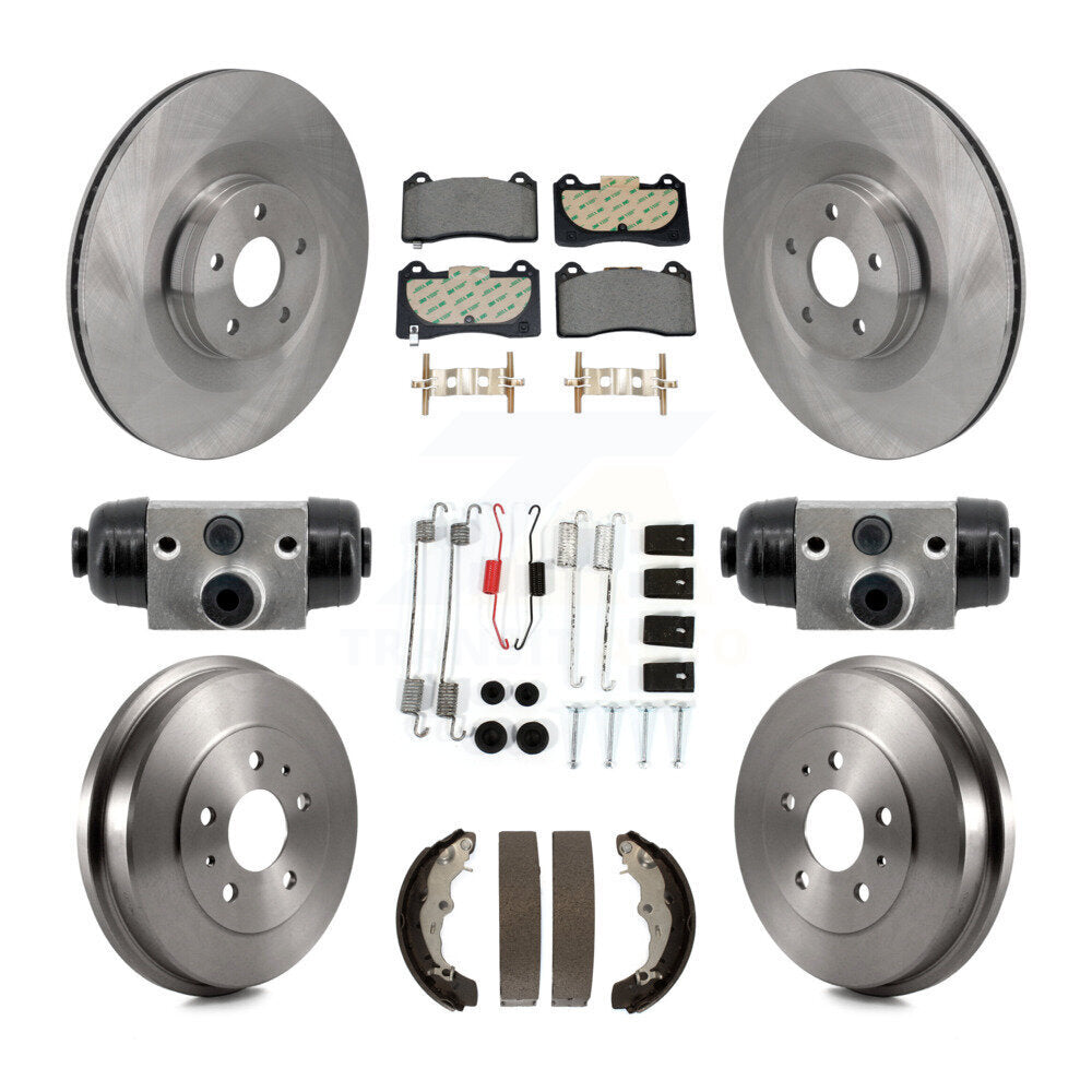 Disc Rotors and Semi-Metallic Brake Pads Kit-K8F-104342 - Kit.bestparts.ca Kit.bestparts.ca