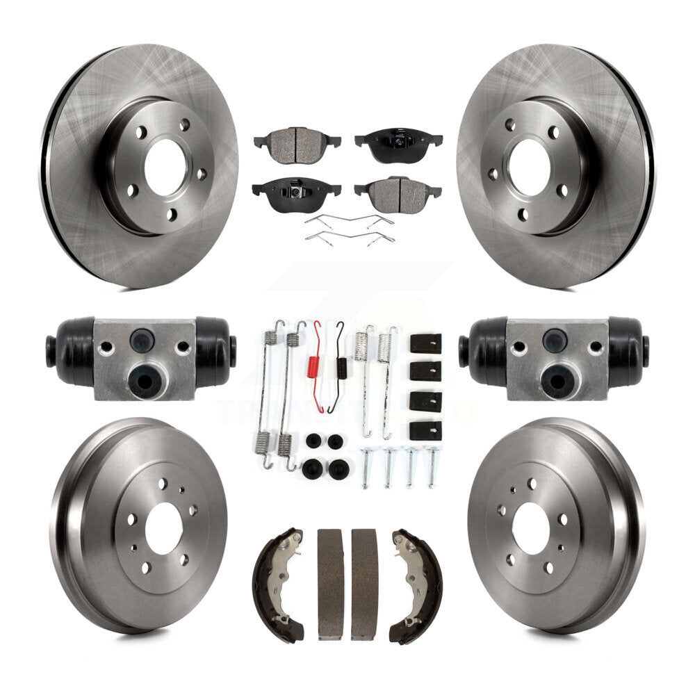 Disc Rotors and Semi-Metallic Brake Pads Kit-K8F-104344 - Kit.bestparts.ca