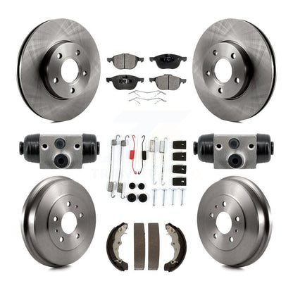 Disc Rotors and Semi-Metallic Brake Pads Kit-K8F-104344 - Kit.bestparts.ca