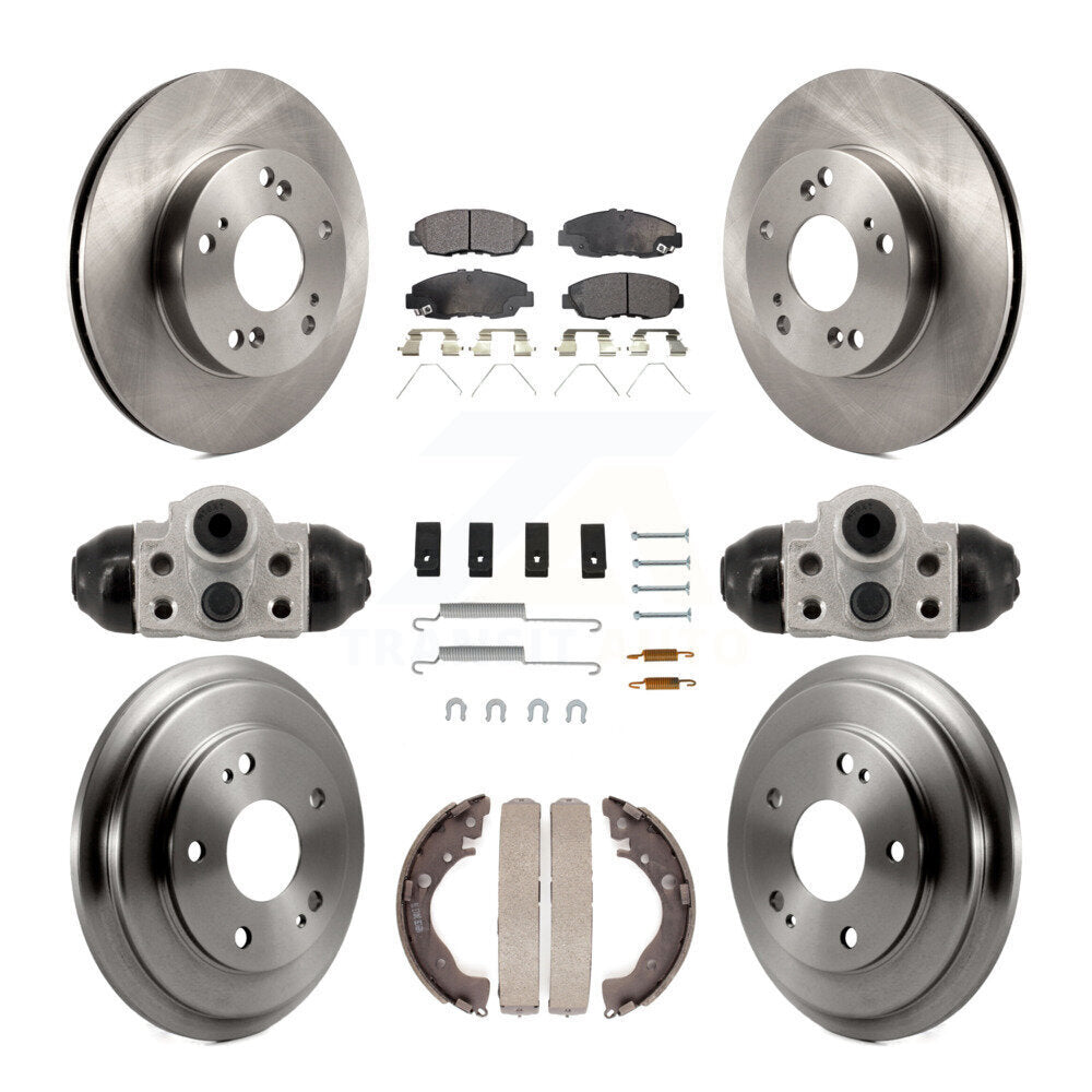 Disc Rotors and Semi-Metallic Brake Pads Kit-K8F-104345 - Kit.bestparts.ca