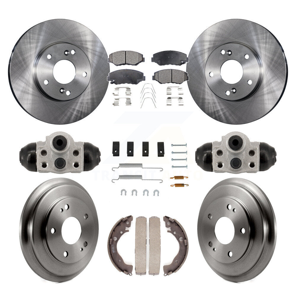 Disc Rotors and Semi-Metallic Brake Pads Kit-K8F-104346 - Kit.bestparts.ca