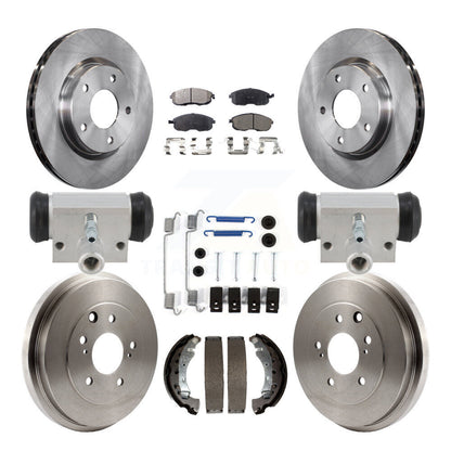Disc Rotors and Semi-Metallic Brake Pads Kit-K8F-104350