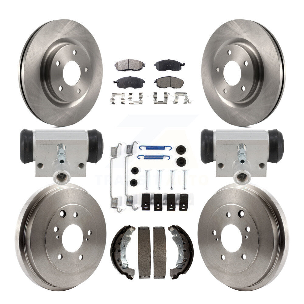 Disc Rotors and Semi-Metallic Brake Pads Kit-K8F-104351