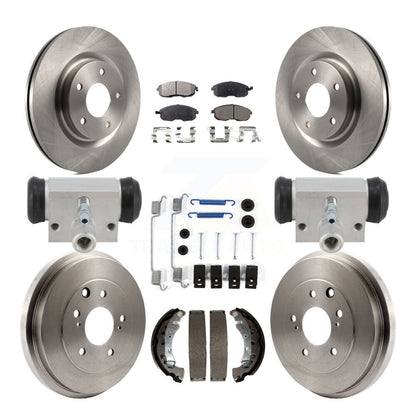 Disc Rotors and Semi-Metallic Brake Pads Kit-K8F-104351