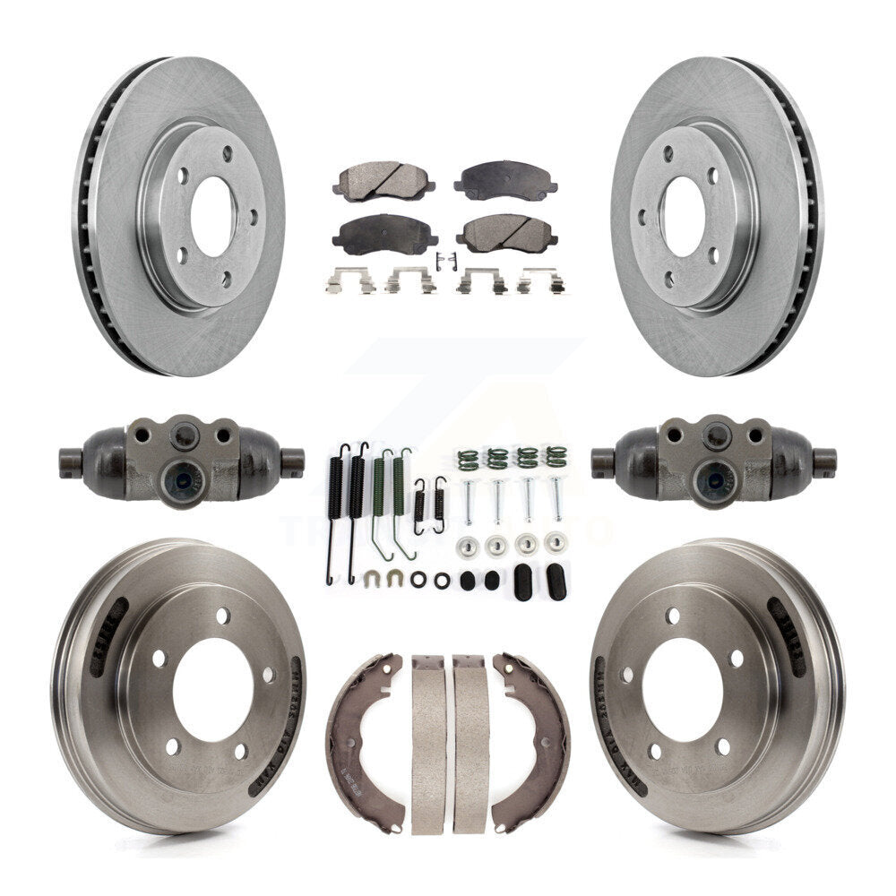 Disc Rotors and Semi-Metallic Brake Pads Kit-K8F-104352 - Kit.bestparts.ca