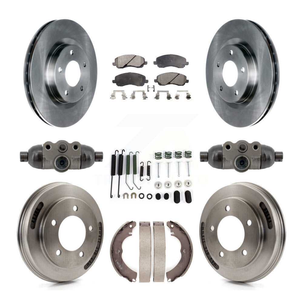 Disc Rotors and Semi-Metallic Brake Pads Kit-K8F-104354 - Kit.bestparts.ca Kit.bestparts.ca