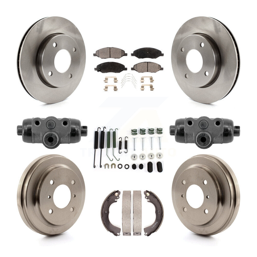 Disc Rotors and Semi-Metallic Brake Pads Kit-K8F-104360 - Kit.bestparts.ca Kit.bestparts.ca