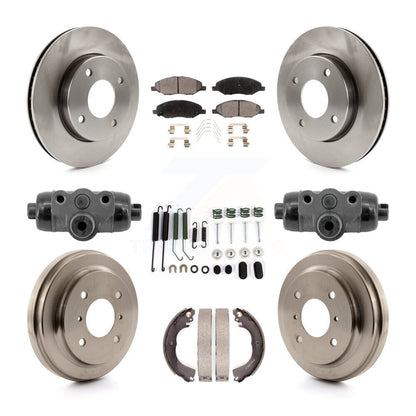 Disc Rotors and Semi-Metallic Brake Pads Kit-K8F-104360 - Kit.bestparts.ca