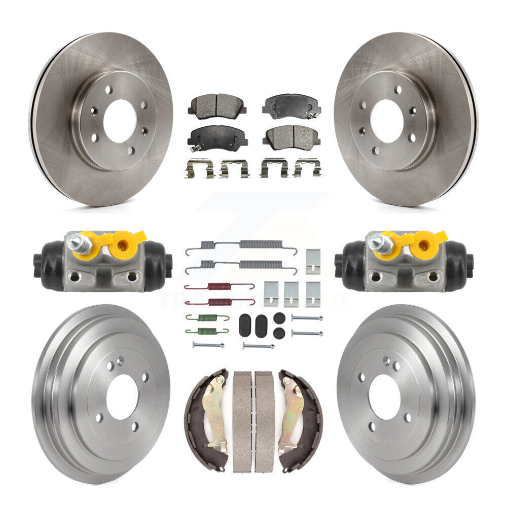 Disc Rotors and Semi-Metallic Brake Pads Kit-K8F-104364 - Kit.bestparts.ca