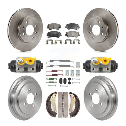 Disc Rotors and Semi-Metallic Brake Pads Kit-K8F-104364 - Kit.bestparts.ca