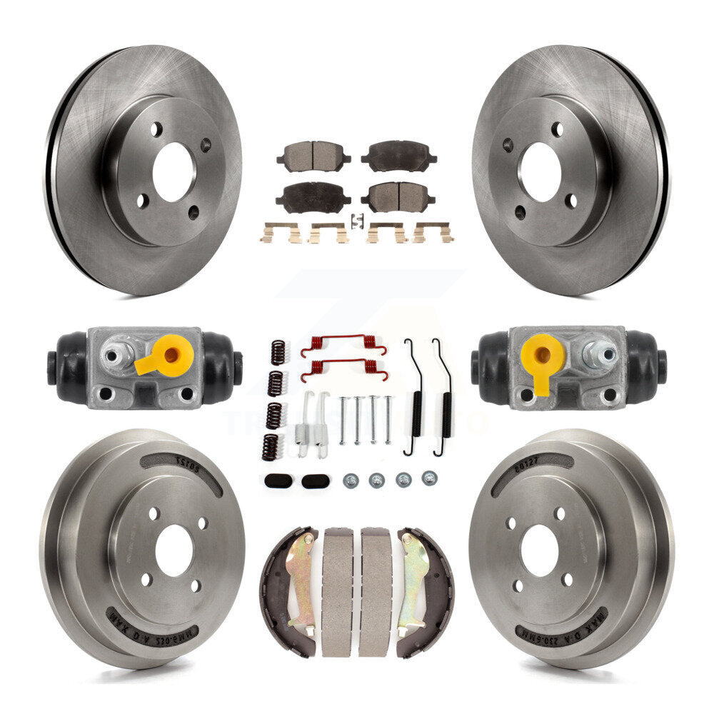Disc Rotors and Semi-Metallic Brake Pads Kit-K8F-104368 - Kit.bestparts.ca