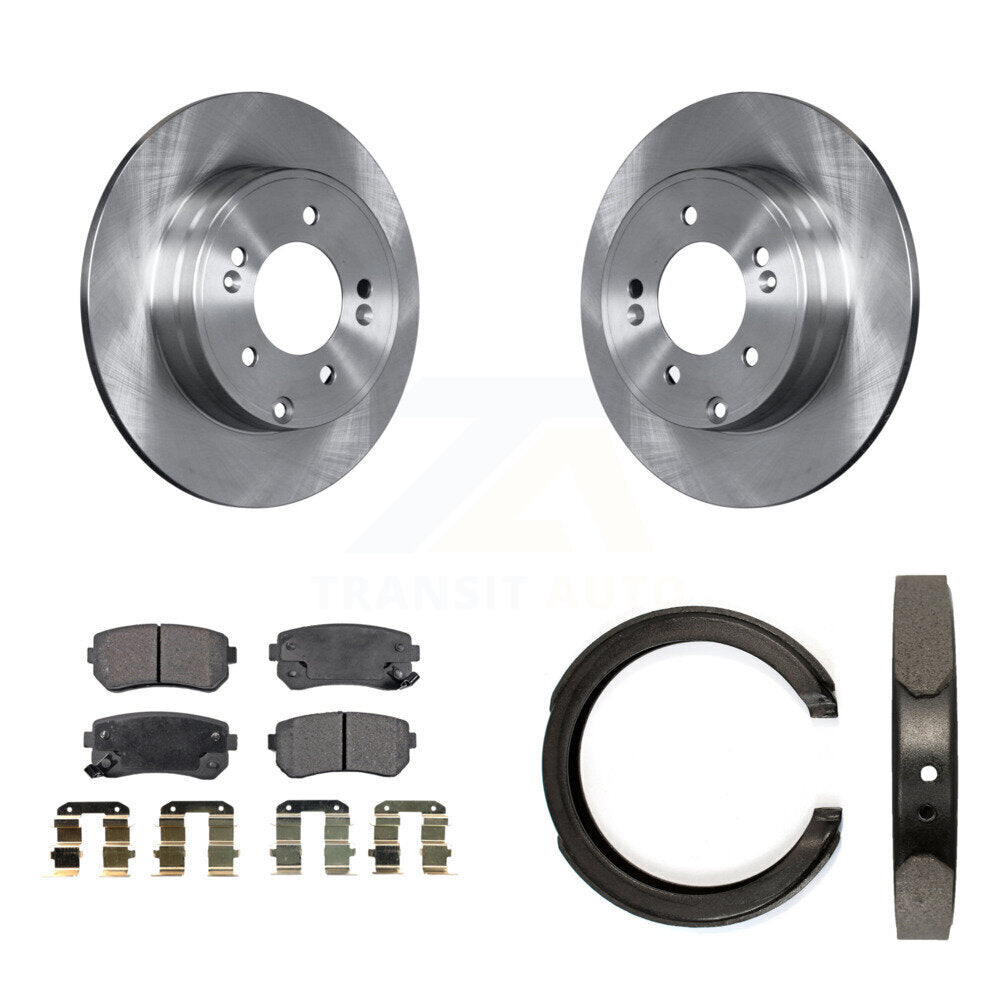 Disc Rotors and Semi-Metallic Brake Pads Kit-K8F-104383 - Kit.bestparts.ca