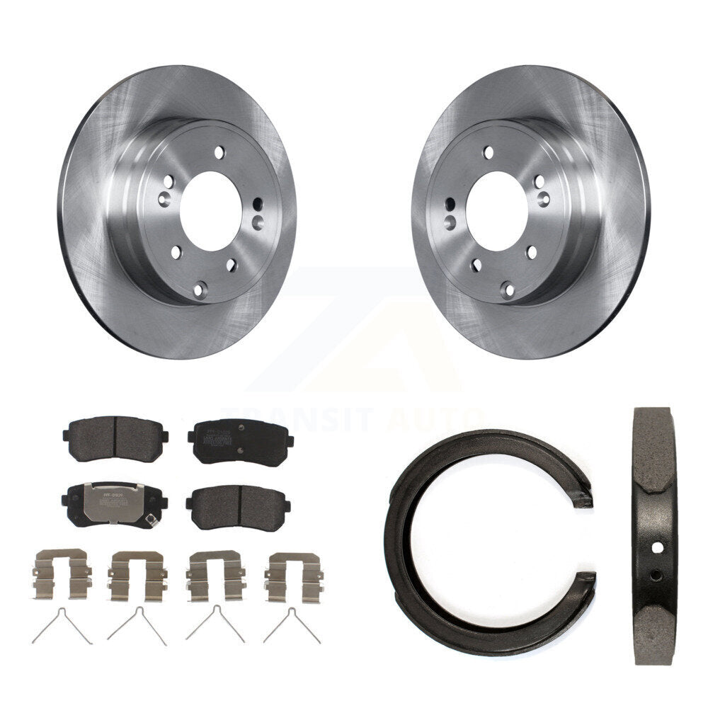 Disc Rotors and Semi-Metallic Brake Pads Kit-K8F-104384 - Kit.bestparts.ca