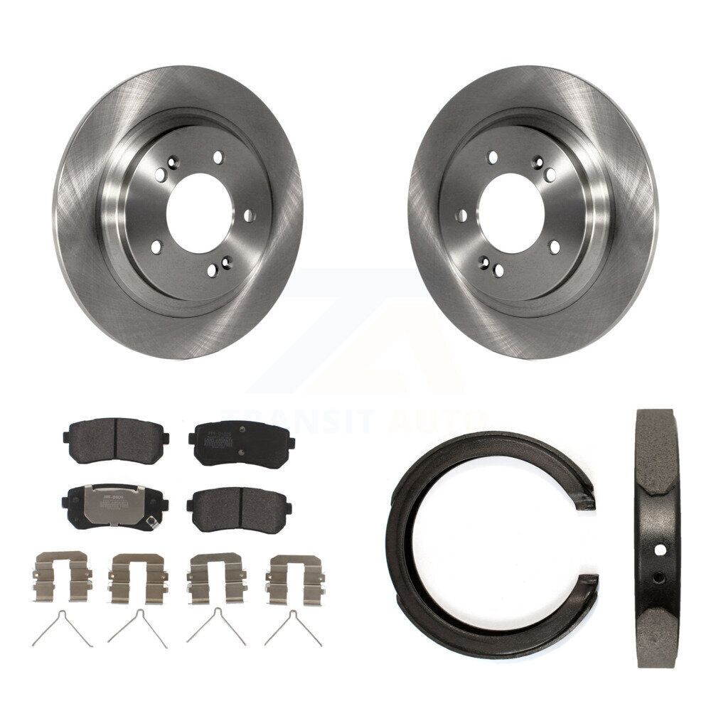 Disc Rotors and Semi-Metallic Brake Pads Kit-K8F-104385 - Kit.bestparts.ca