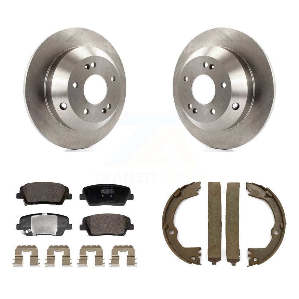 Disc Rotors and Semi-Metallic Brake Pads Kit-K8F-104396 - Kit.bestparts.ca