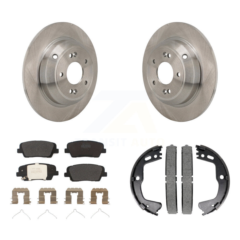 Disc Rotors and Semi-Metallic Brake Pads Kit-K8F-104398 - Kit.bestparts.ca